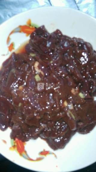 Spicy Fried Pork Liver recipe