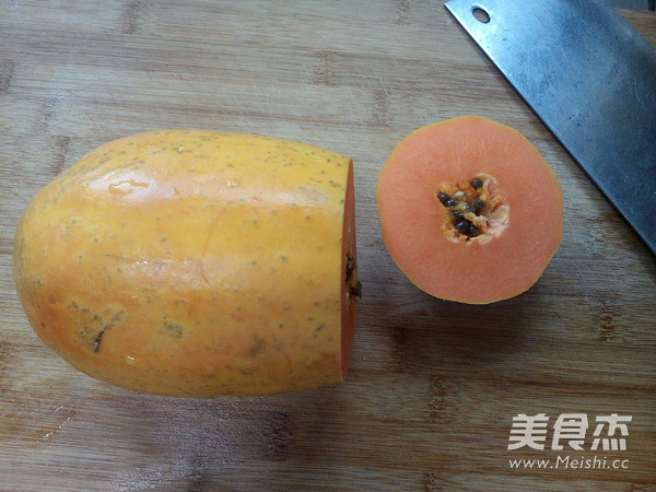Papaya Milk Jelly recipe