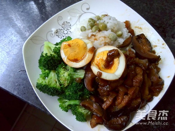 Braised Pork on Rice recipe