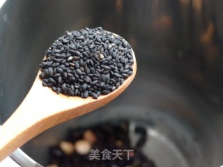Peanut Black Soy Milk recipe