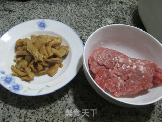 Steamed Minced Pork with Dried Radish recipe
