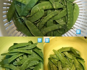 Stir-fried Sausages with Garlic Snow Pea——too Much for Dinner‼ ️ recipe