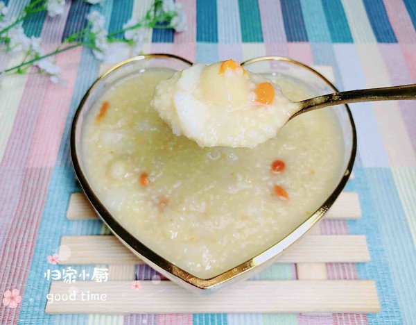 Ginkgo Yam Millet Porridge | Nourishment and Spleen recipe