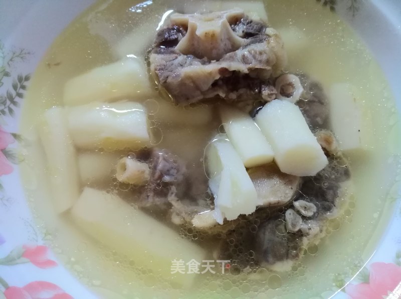 Oxtail Yam Soup recipe