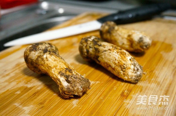 Pan-fried Matsutake recipe