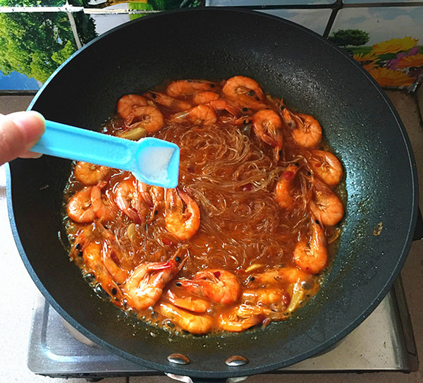 Vermicelli Shrimp Claypot recipe