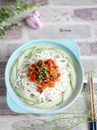 Teriyaki Garlic and Red Pepper Noodles recipe