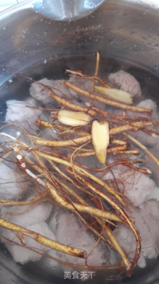 Five Finger Milk Pork Rib Soup recipe