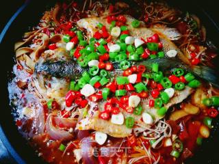 Home-cooked Fish in An Electric Baking Pan: Double Pepper Perch recipe