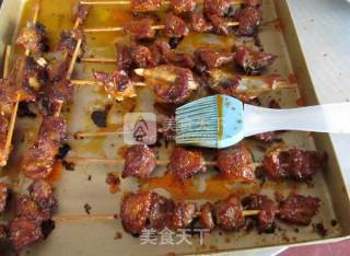 #aca烤明星大赛#roasted Lamb Skewers with Herbs recipe