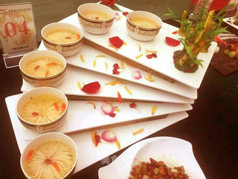 Chrysanthemum Tofu recipe
