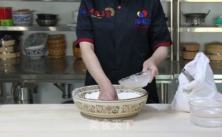 Illustration of The Steps and Methods of Making Miscellaneous Grain Rice Cakes with Fermented Baking Powder recipe