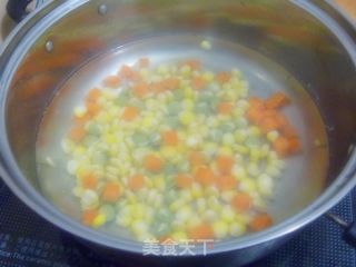 Let Children Fall in Love with Eating Vegetables [corn and Vegetable Salad] recipe
