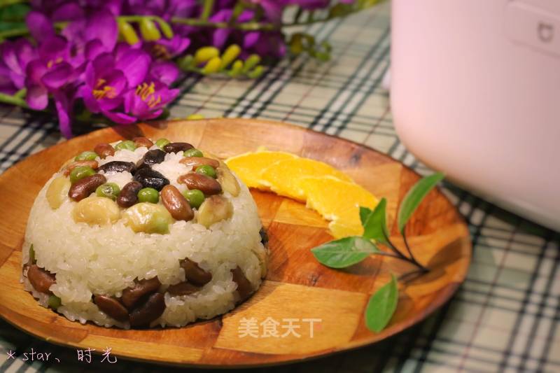 【hunan】colorful Eight Treasure Rice recipe