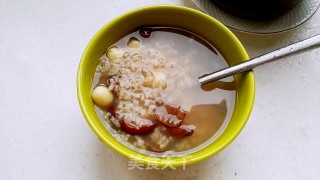 Black Peanut Lotus Seed Glutinous Rice Porridge recipe