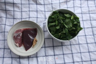 【meizhou】hakka Wolfberry Leaf Pork Liver Soup recipe