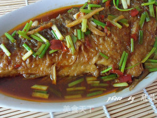 [anhui Cuisine] Braised Fish Tail (home Cooking) recipe