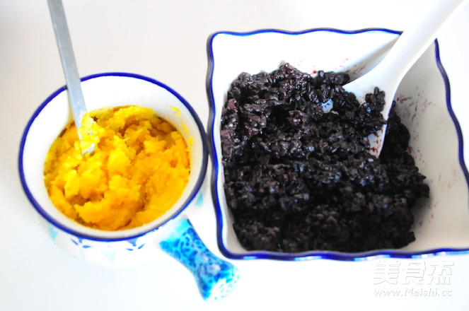 Purple Rice Sweet Potato Cake recipe