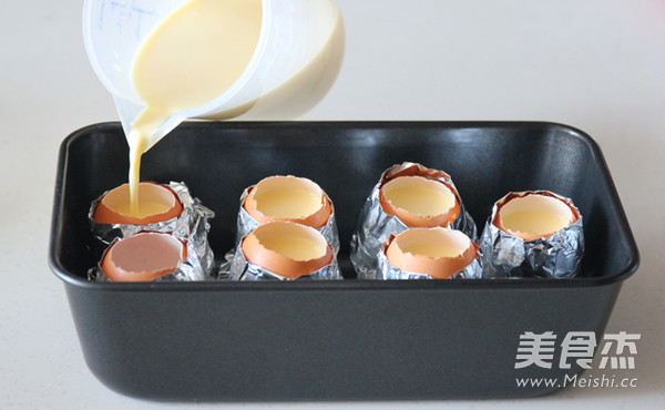 Eggshell Pudding recipe
