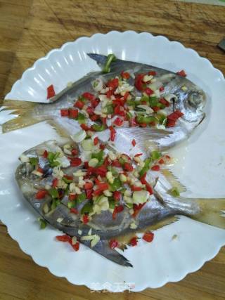 Steamed Pomfret recipe