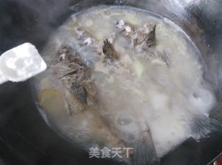 #trust之美#milk White Black Fish Soup recipe