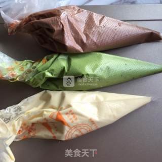 Tricolor Madeleine recipe