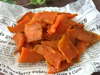 Homemade Dried Sweet Potatoes recipe
