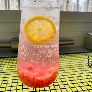 No.99 Summer Peach Sparkling Water🍑 recipe