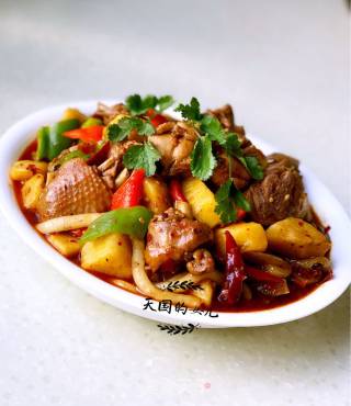 【xinjiang】large Plate Chicken recipe