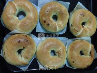 #aca烤明星大赛# Polish Black Pepper and Onion Bagels recipe