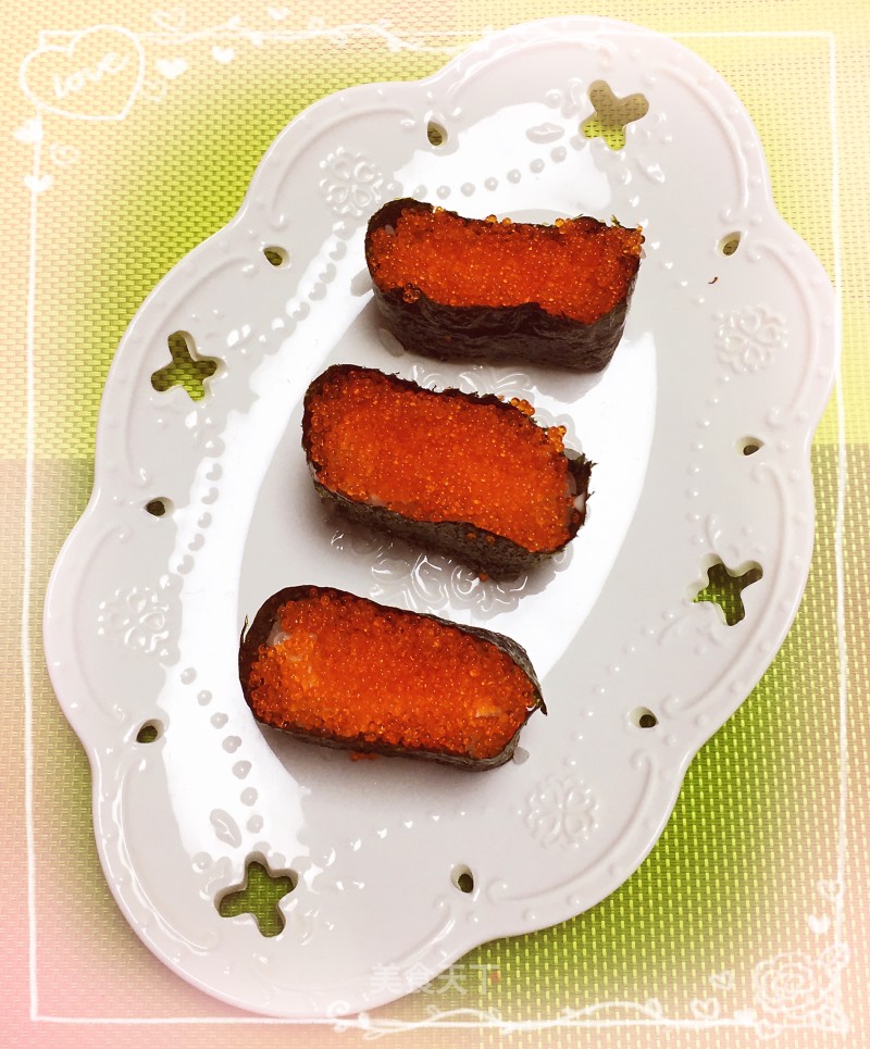 Gunkan Roe Sushi recipe