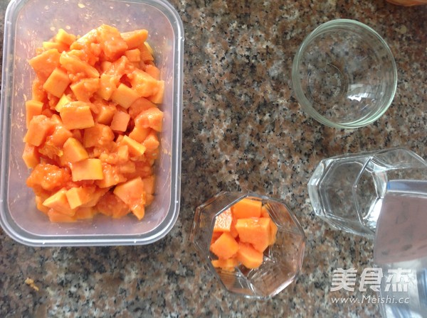 Papaya Milk Jelly recipe