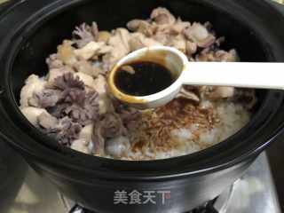 Black Music Casserole Chicken Claypot Rice recipe