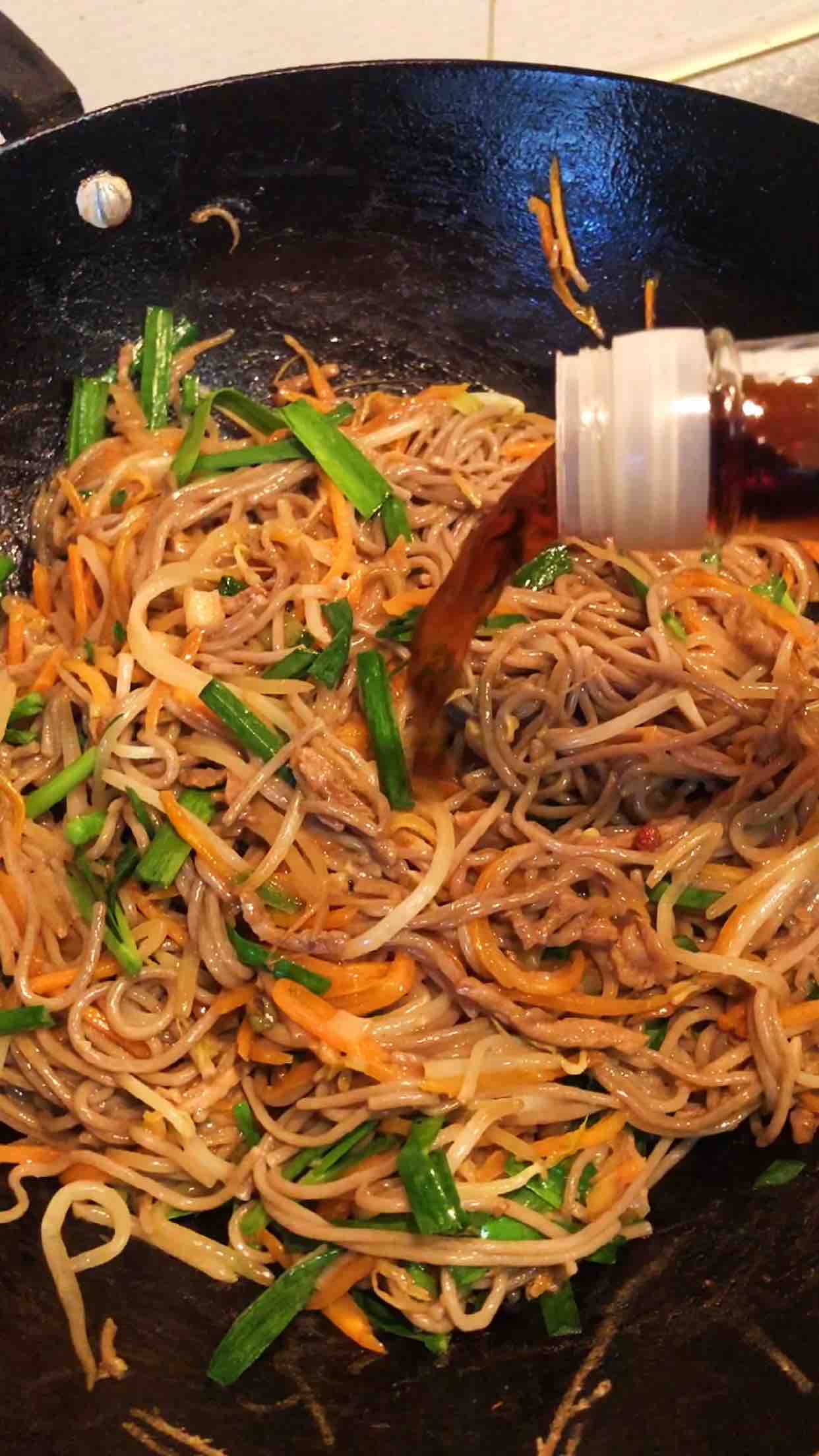 Buckwheat Instant Fried Noodles recipe