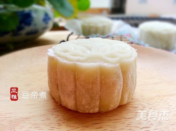 Red Bean Paste Snowy Mooncake recipe