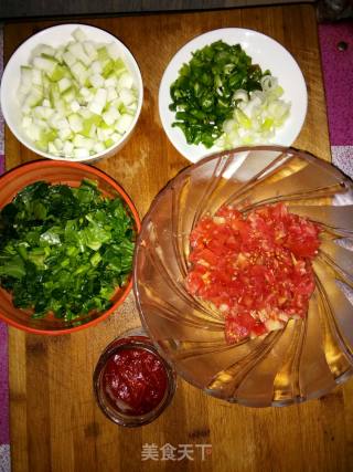 Braised Vegetarian Ding Ding Noodles recipe