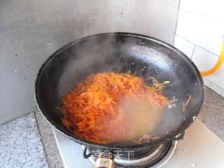 Braised Pork with Chopped Carrots recipe