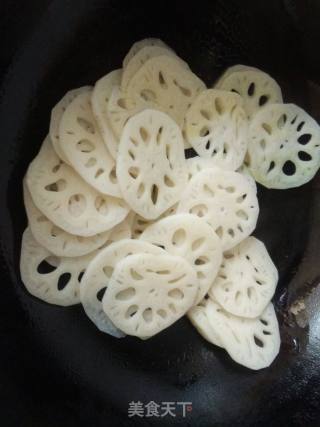 Black Fungus Sweet and Sour Lotus Root Slices recipe
