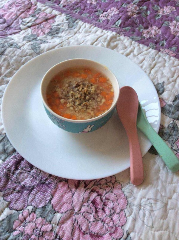 Carrot Porridge with Walnuts recipe