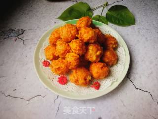 Fried Carrot Balls recipe