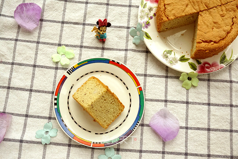 Powderless Jackfruit Core Chiffon Cake recipe