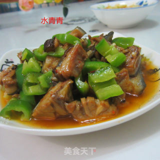 Donkey Meat with Cumin and Green Pepper recipe