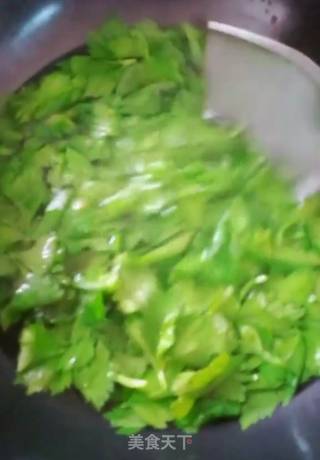 Celery Leaf Salad recipe