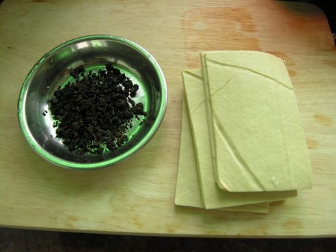 Tea-flavored Marinated Dried Tofu recipe