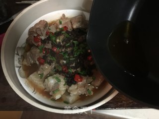 Steamed Spare Ribs with Taro#快手懒人饭# recipe