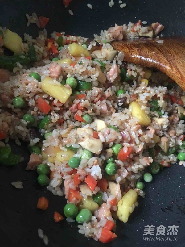 Pineapple Fried Rice recipe