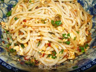 Bean Curd Rice Noodles recipe