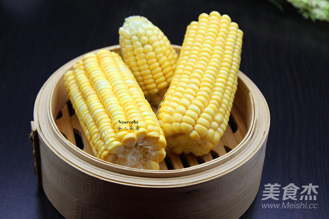 Honey Steamed Corn recipe