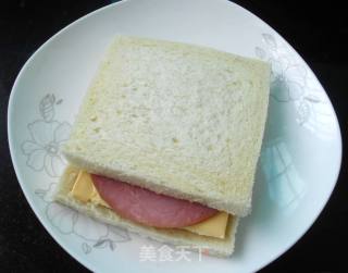 Ham West Toast recipe