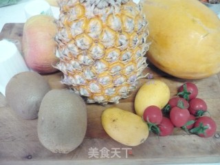Yogurt Mixed Fruit Salad recipe